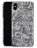 Hippie Dippie Doodles - iPhone X Clipit Case