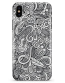 Hippie Dippie Doodles - iPhone X Clipit Case