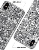 Hippie Dippie Doodles - iPhone X Clipit Case