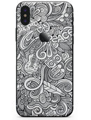 Hippie Dippie Doodles - iPhone X Skin-Kit