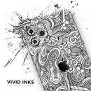 Hippie Dippie Doodles  - Protective Skin Wrap & Decal – Compatible with iPhone SE to iPhone 17 Pro Max (All Models)