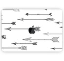 Hipster Arrow Pattern - Skin Decal Wrap Kit Compatible with the Apple MacBook Pro, Pro with Touch Bar or Air (11", 12", 13", 15" & 16" - All Versions Available)
