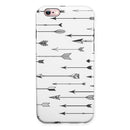Hipster Arrow Pattern iPhone 6/6s or 6/6s Plus 2-Piece Hybrid INK-Fuzed Case