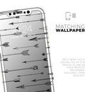 Hipster Arrow Pattern  - Protective Skin Wrap & Decal – Compatible with iPhone SE to iPhone 17 Pro Max (All Models)