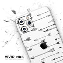Hipster Arrow Pattern  - Protective Skin Wrap & Decal – Compatible with iPhone SE to iPhone 17 Pro Max (All Models)