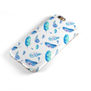 Hipster Feather Pattern iPhone 6/6s or 6/6s Plus 2-Piece Hybrid INK-Fuzed Case