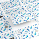 Hipster Feather Pattern - Premium Protective Decal Skin-Kit for the Apple Credit Card