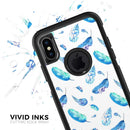 Hipster Feather Pattern - Skin Kit for the iPhone OtterBox Cases