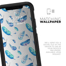 Hipster Feather Pattern - Skin Kit for the iPhone OtterBox Cases