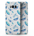 Hipster Feather Pattern - Samsung Galaxy S8 Full-Body Skin Kit