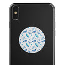 Hipster Feather Pattern - Skin Kit for PopSockets and other Smartphone Extendable Grips & Stands