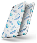 Hipster Feather Pattern - Skin-kit for the iPhone 8 or 8 Plus