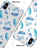 Hipster Feather Pattern - iPhone X Clipit Case