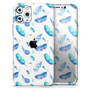 Hipster Feather Pattern  - Protective Skin Wrap & Decal – Compatible with iPhone SE to iPhone 17 Pro Max (All Models)