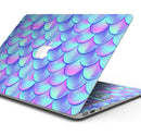 Holographic Mermaid Scales - Skin Decal Wrap Kit Compatible with the Apple MacBook Pro, Pro with Touch Bar or Air (11", 12", 13", 15" & 16" - All Versions Available)