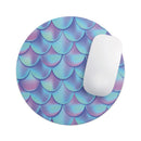 Holographic Mermaid Scales// WaterProof Rubber Foam Backed Anti-Slip Mouse Pad for Home Work Office or Gaming Computer Desk