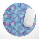Holographic Mermaid Scales// WaterProof Rubber Foam Backed Anti-Slip Mouse Pad for Home Work Office or Gaming Computer Desk