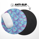 Holographic Mermaid Scales// WaterProof Rubber Foam Backed Anti-Slip Mouse Pad for Home Work Office or Gaming Computer Desk