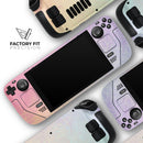 Holographic Pastel V1 // Full Body Skin Decal Wrap Kit for the Steam Deck handheld gaming computer