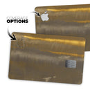 Horizontal Gold Landscape - Premium Protective Decal Skin-Kit for the Apple Credit Card