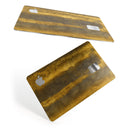 Horizontal Golden Caverns - Premium Protective Decal Skin-Kit for the Apple Credit Card