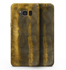 Horizontal Golden Caverns - Samsung Galaxy S8 Full-Body Skin Kit