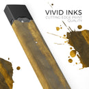 Horizontal Golden Caverns - Premium Decal Protective Skin-Wrap Sticker compatible with the Juul Labs vaping device