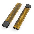 Horizontal Golden Caverns - Premium Decal Protective Skin-Wrap Sticker compatible with the Juul Labs vaping device