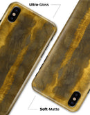 Horizontal Golden Caverns - iPhone X Clipit Case