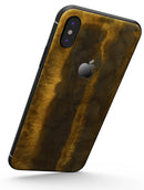 Horizontal Golden Caverns - iPhone X Skin-Kit