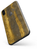Horizontal Golden Caverns - iPhone X Skin-Kit
