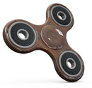 Horizontal Rich Woodrgrain Full-Body Fidget Spinner Skin-Kit