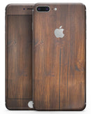 Horizontal Rich Woodrgrain - Skin-kit for the iPhone 8 or 8 Plus