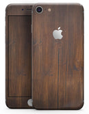 Horizontal Rich Woodrgrain - Skin-kit for the iPhone 8 or 8 Plus