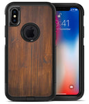Horizontal Rich Woodrgrain - iPhone X OtterBox Case & Skin Kits