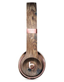 Horizontal Weathered Woodgrain Full-Body Skin Kit for the Beats by Dre Solo 3 Wireless Headphones