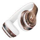 Horizontal Weathered Woodgrain Full-Body Skin Kit for the Beats by Dre Solo 3 Wireless Headphones