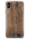 Horizontal Weathered Woodgrain - iPhone X Clipit Case