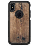 Horizontal Weathered Woodgrain - iPhone X OtterBox Case & Skin Kits