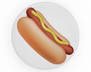 Hot Dog Emoticon Emoji - Skin Kit for PopSockets and other Smartphone Extendable Grips & Stands