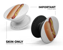 Hot Dog Emoticon Emoji - Skin Kit for PopSockets and other Smartphone Extendable Grips & Stands