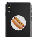 Hot Dog Emoticon Emoji - Skin Kit for PopSockets and other Smartphone Extendable Grips & Stands