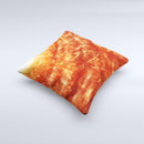Hot Magma Ink-Fuzed Decorative Throw Pillow