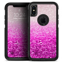 Hot Pink & Silver Glimmer Fade - Skin Kit for the iPhone OtterBox Cases