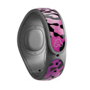 Hot Pink Cheetah Animal Print - Decal Skin Wrap Kit for the Disney Magic Band