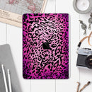 Hot Pink Cheetah Animal Print - Full Body Skin Decal for the Apple iPad Pro 12.9", 11", 10.5", 9.7", Air or Mini (All Models Available)