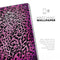 Hot Pink Cheetah Animal Print - Full Body Skin Decal for the Apple iPad Pro 12.9", 11", 10.5", 9.7", Air or Mini (All Models Available)