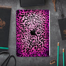 Hot Pink Cheetah Animal Print - Full Body Skin Decal for the Apple iPad Pro 12.9", 11", 10.5", 9.7", Air or Mini (All Models Available)