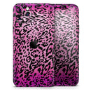 Hot Pink Cheetah Animal Print  - Protective Skin Wrap & Decal – Compatible with iPhone SE to iPhone 17 Pro Max (All Models)