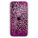 Hot Pink Cheetah Animal Print  - Protective Skin Wrap & Decal – Compatible with iPhone SE to iPhone 17 Pro Max (All Models)